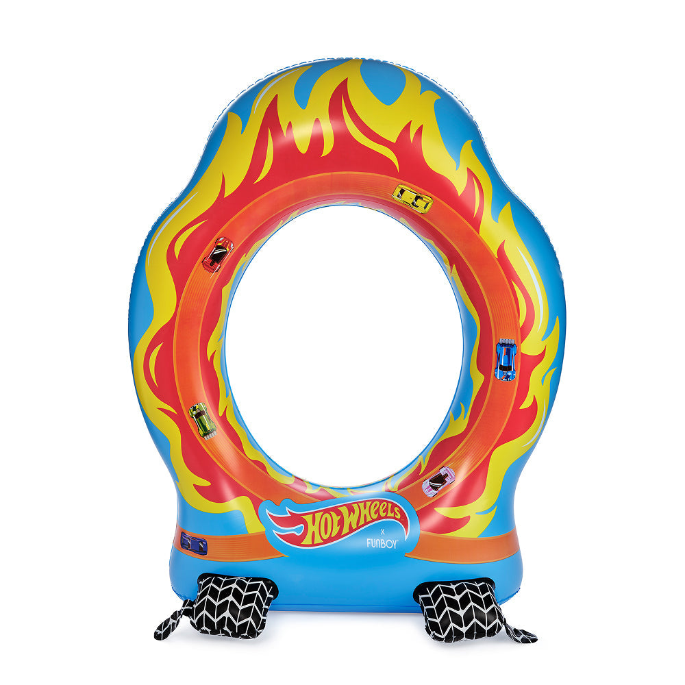 Funboy Signature | Ring of Fire Outdoor Sprinkler Water Sprinkler for Kids - Hot Wheels
