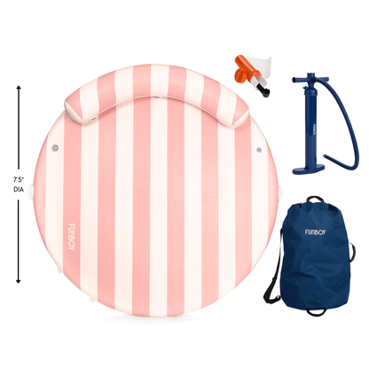 Funboy Featured | Inflatable Dock & Floating Island - Pink