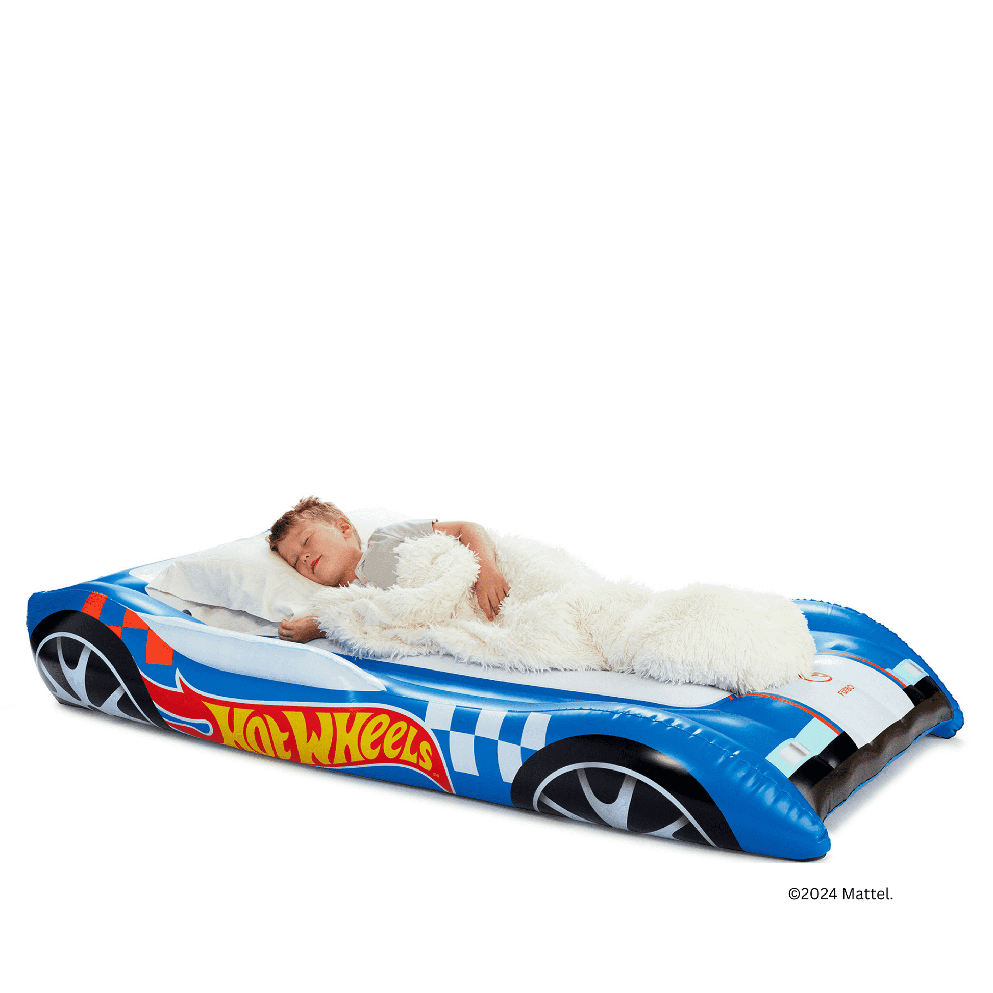 Funboy Recommended | Hot Wheels Kids Air Mattress Sleepover Bed