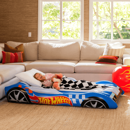 Funboy Recommended | Hot Wheels Kids Air Mattress Sleepover Bed