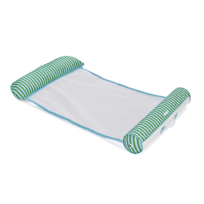 Funboy Classic | Fabric Pool Hammock, Green & Blue
