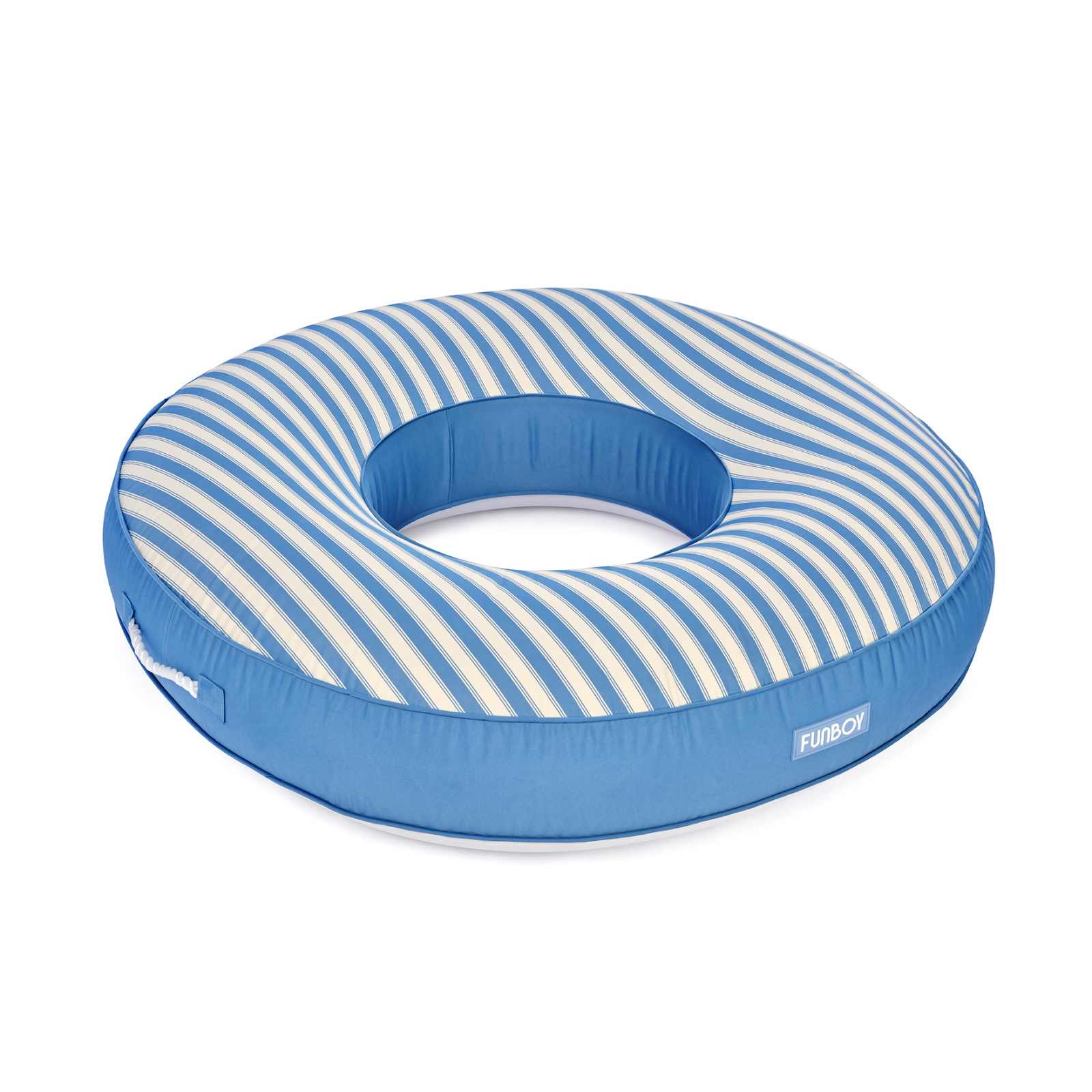 Funboy Best Seller | Fabric Covered Tube Float - Denim Stripe