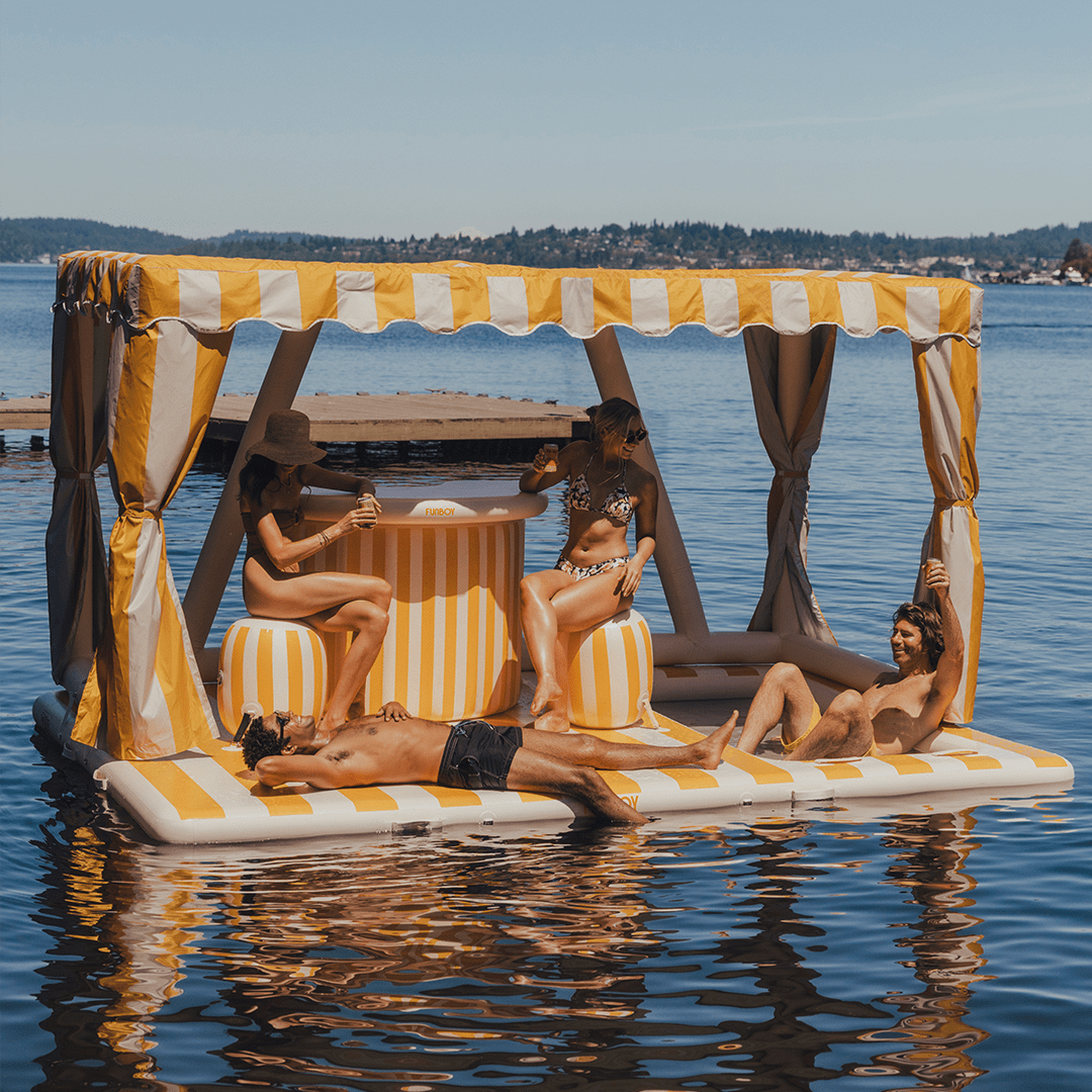 Funboy Recommended | The Almalfi Giant Cabana Island Party Bar