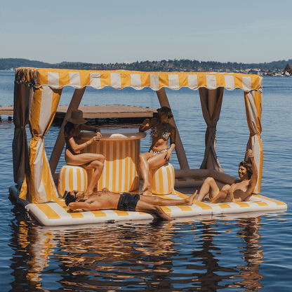 Funboy Recommended | The Almalfi Giant Cabana Island Party Bar
