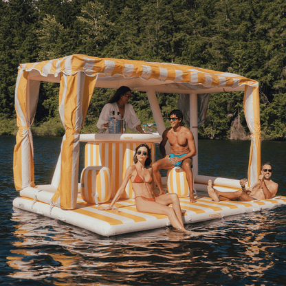 Funboy Recommended | The Almalfi Giant Cabana Island Party Bar