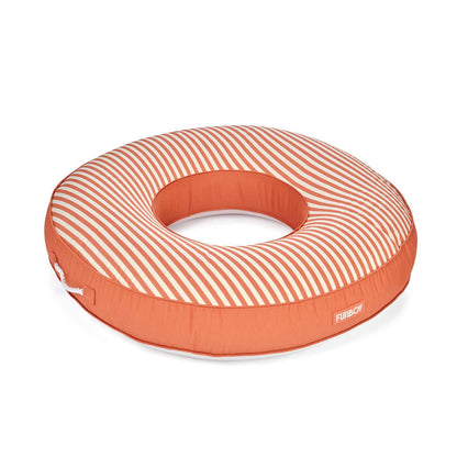 Funboy Featured | Fabric Covered Tube Float - Orange Stripe
