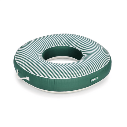 Funboy Exclusive | Fabric Covered Tube Float - Green Stripe