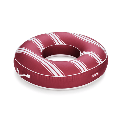 Funboy Classic | Fabric Covered Tube Float - Red Stripe