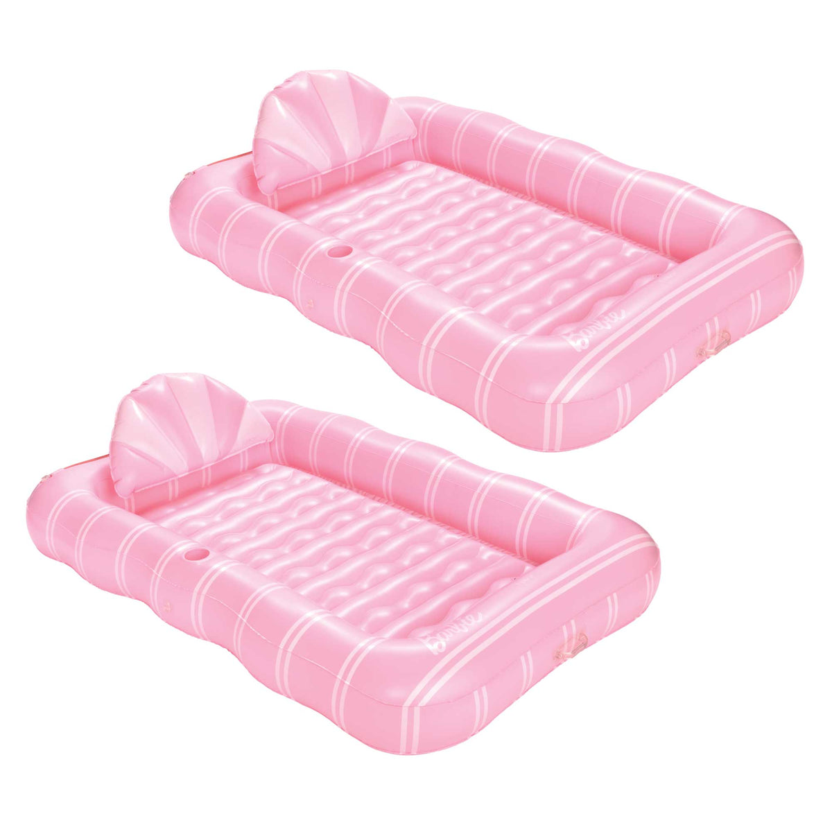 Funboy Best Seller | Barbie Tanning Pool Lounger: Pink, 2 Pack- FUNBOY