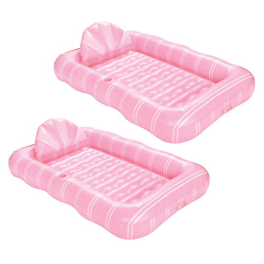 Funboy Best Seller | Barbie Tanning Pool Lounger: Pink, 2 Pack- FUNBOY