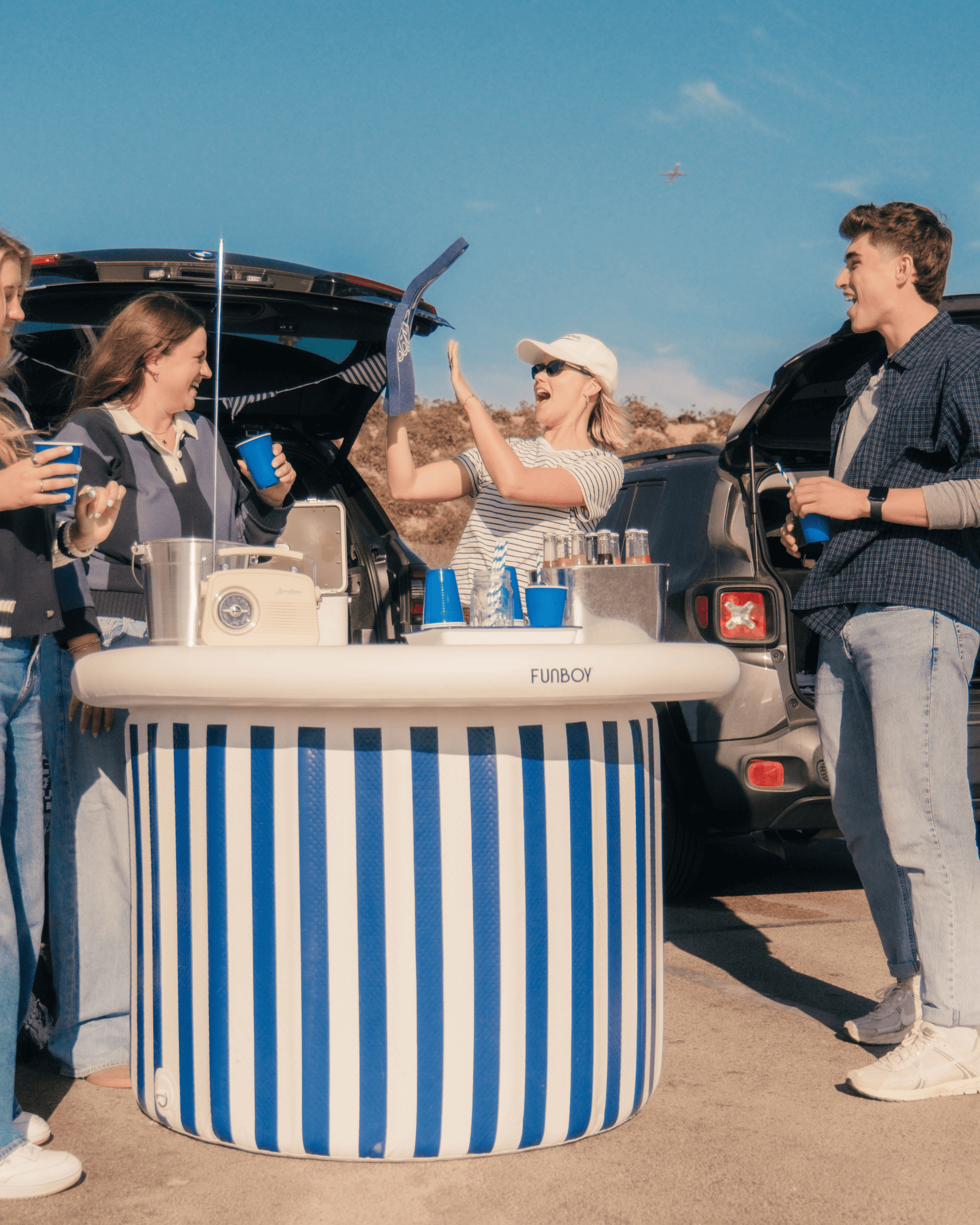 Funboy Recommended | Inflatable Portable Bar perfect for Tailgates & Parties