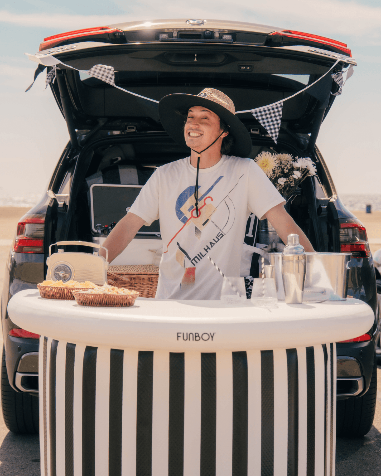 Funboy Signature | Inflatable Portable Bar perfect for Tailgates, Parties & Halloween