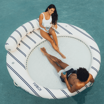 Funboy Classic | Navy Floating Dock. Leisure Island