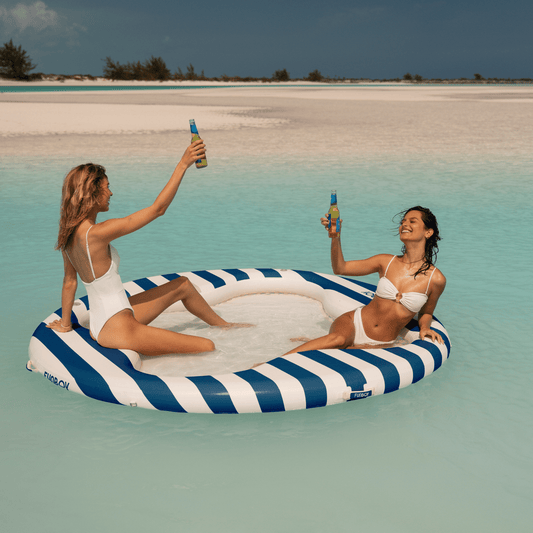 Funboy Trending | Floating Pool Hammock: Clover Leisure Island, Blue