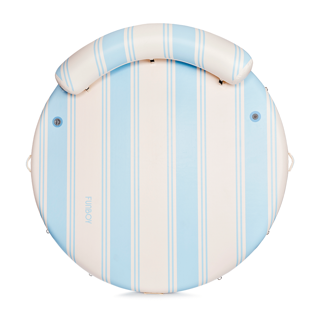Funboy Best Seller | Inflatable Dock & Floating Island - Light Blue