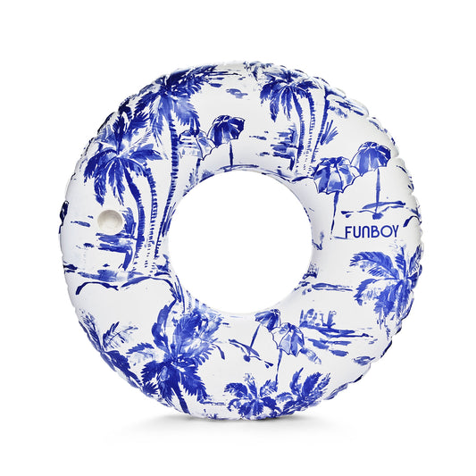 Funboy Classic | Blue Toile Tube Float