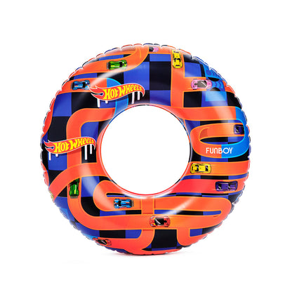 Funboy Best Seller | Hot Wheels Kids Checkered Flame Tube Float