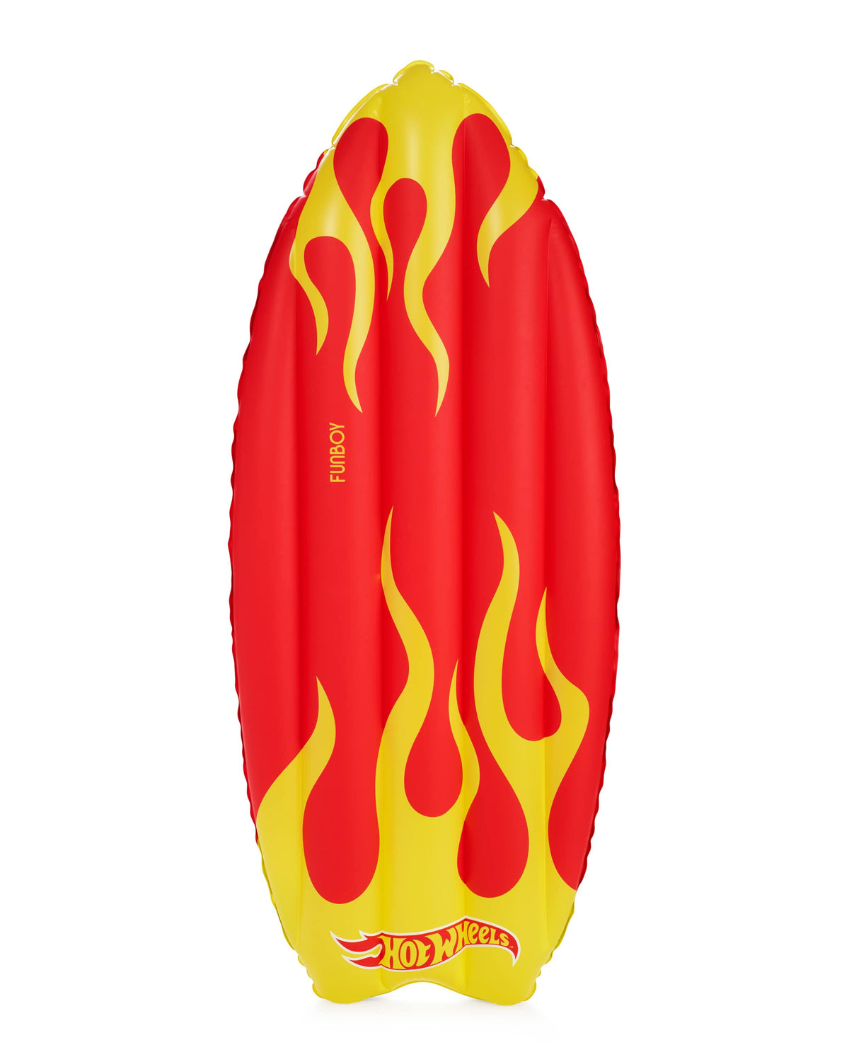 Funboy Exclusive | Hot Wheels Checkered Flame Surfboard Pool Float