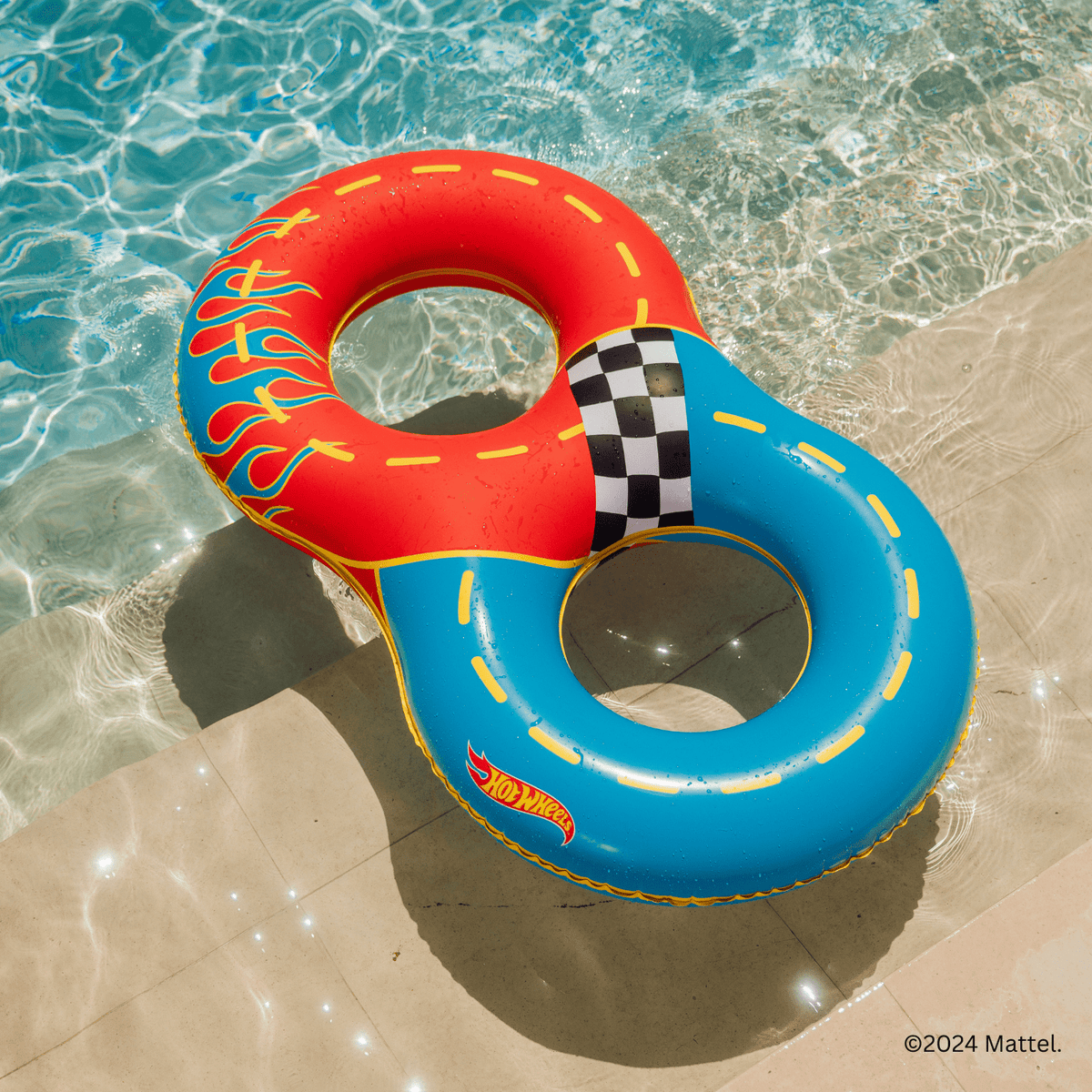 Funboy Signature | Hot Wheels Kids Racetrack Double Tube Float