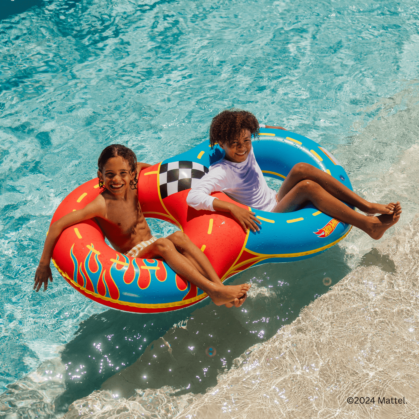 Funboy Signature | Hot Wheels Kids Racetrack Double Tube Float