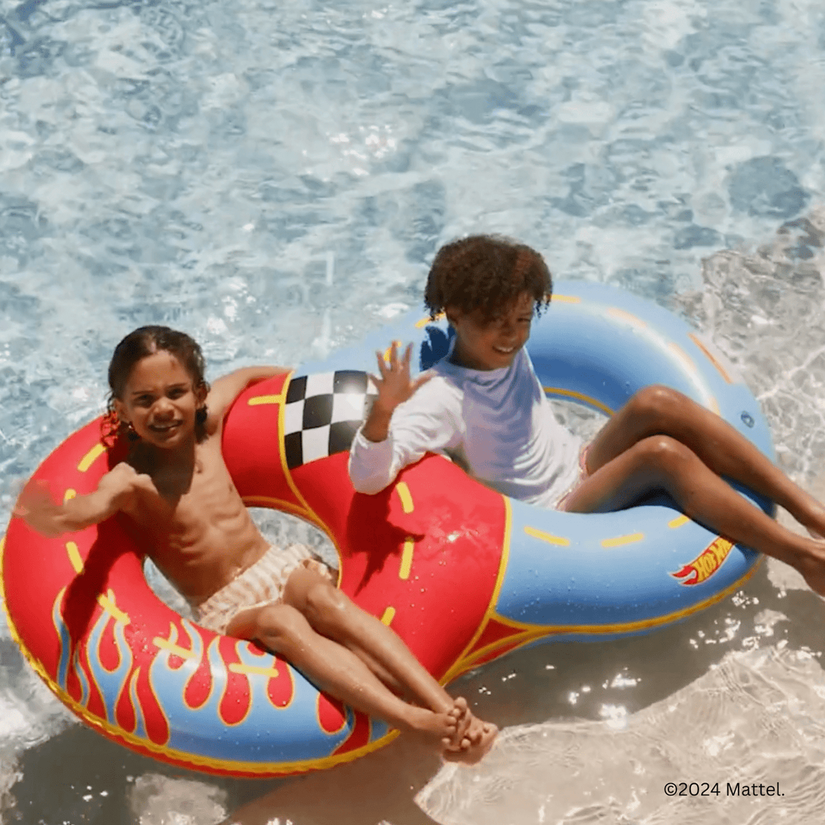 Funboy Signature | Hot Wheels Kids Racetrack Double Tube Float