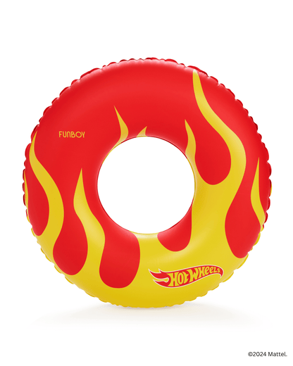 Funboy Featured | Hot Wheels Kids Checkered Flame Tube Float