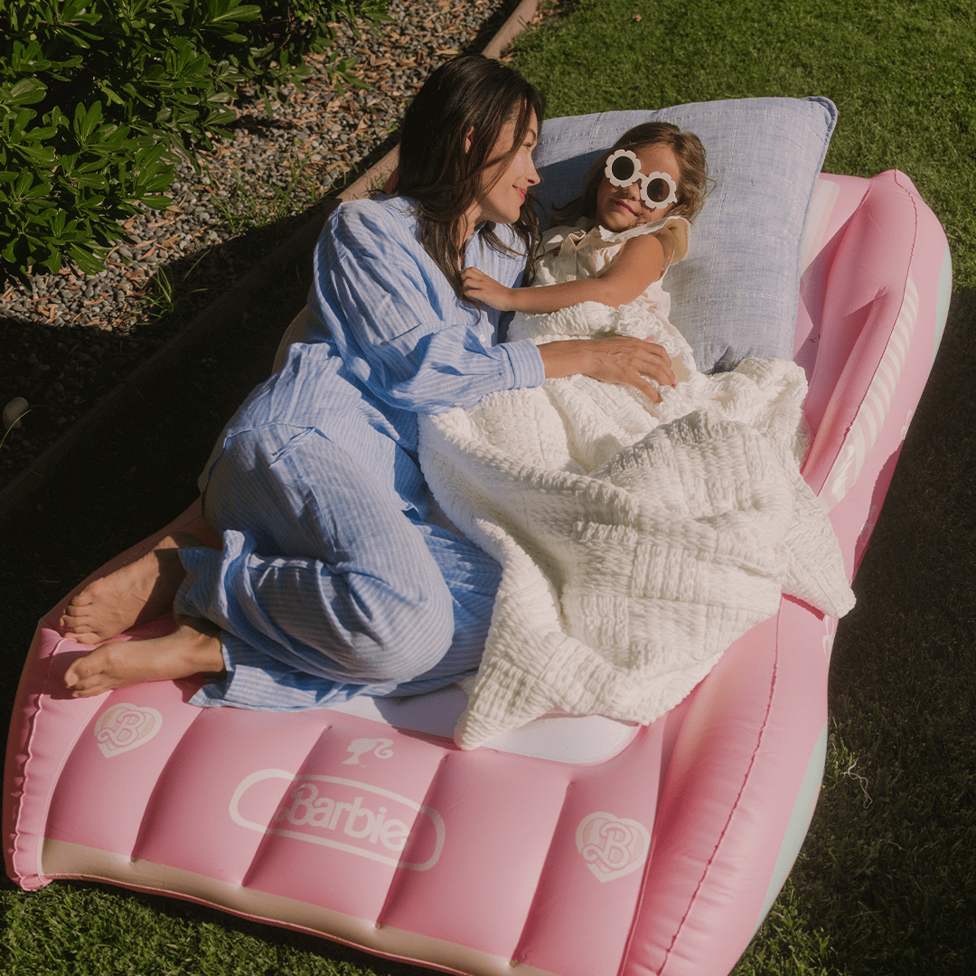 Funboy Best Seller | Barbie Bed: Inflatable Kid's Sleepover Bed