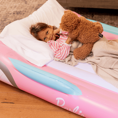Funboy Recommended | Barbie Bed: Inflatable Kid's Sleepover Bed