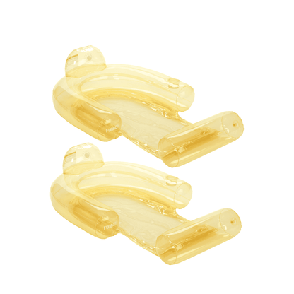 Funboy Best Seller | Clear Yellow Mesh Chair Water Hammock - 2 Pack