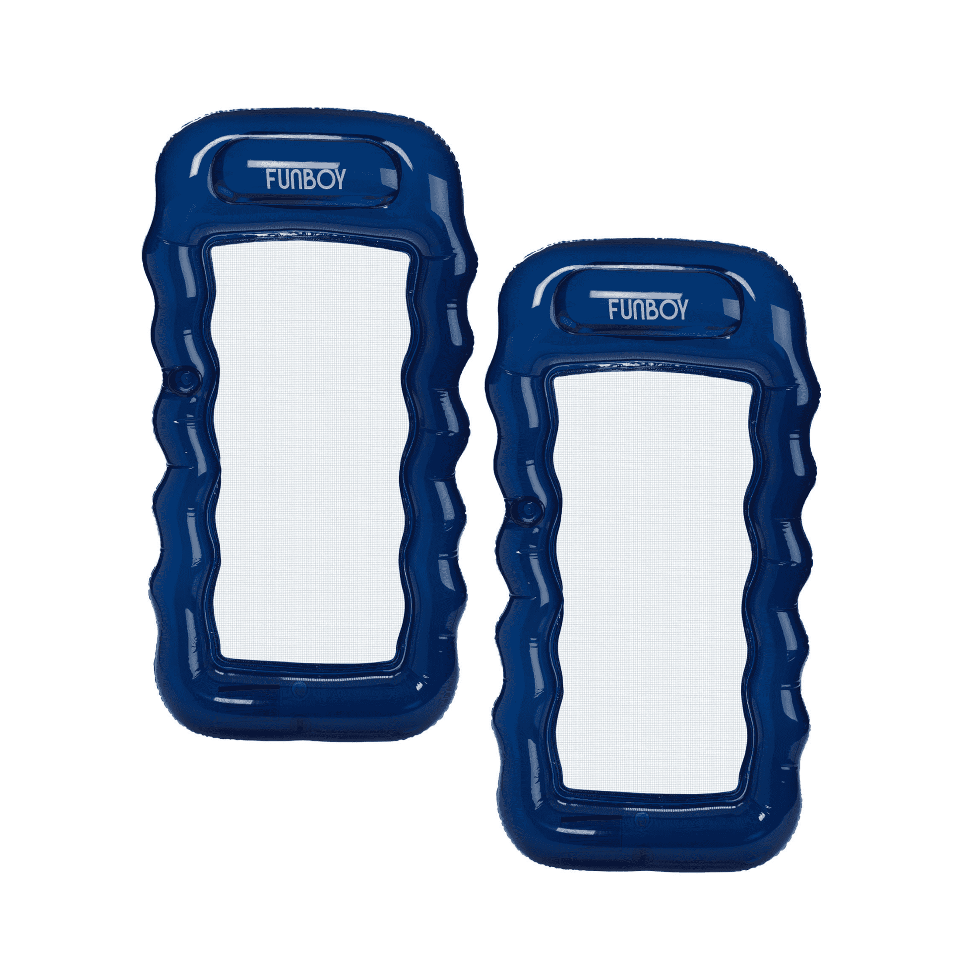 Funboy Exclusive | Mesh Pool Float Lounger, Navy Blue - 2 Pack