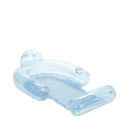 Funboy Trending | Pool Float Lounger: Clear Blue Mesh Chair Float