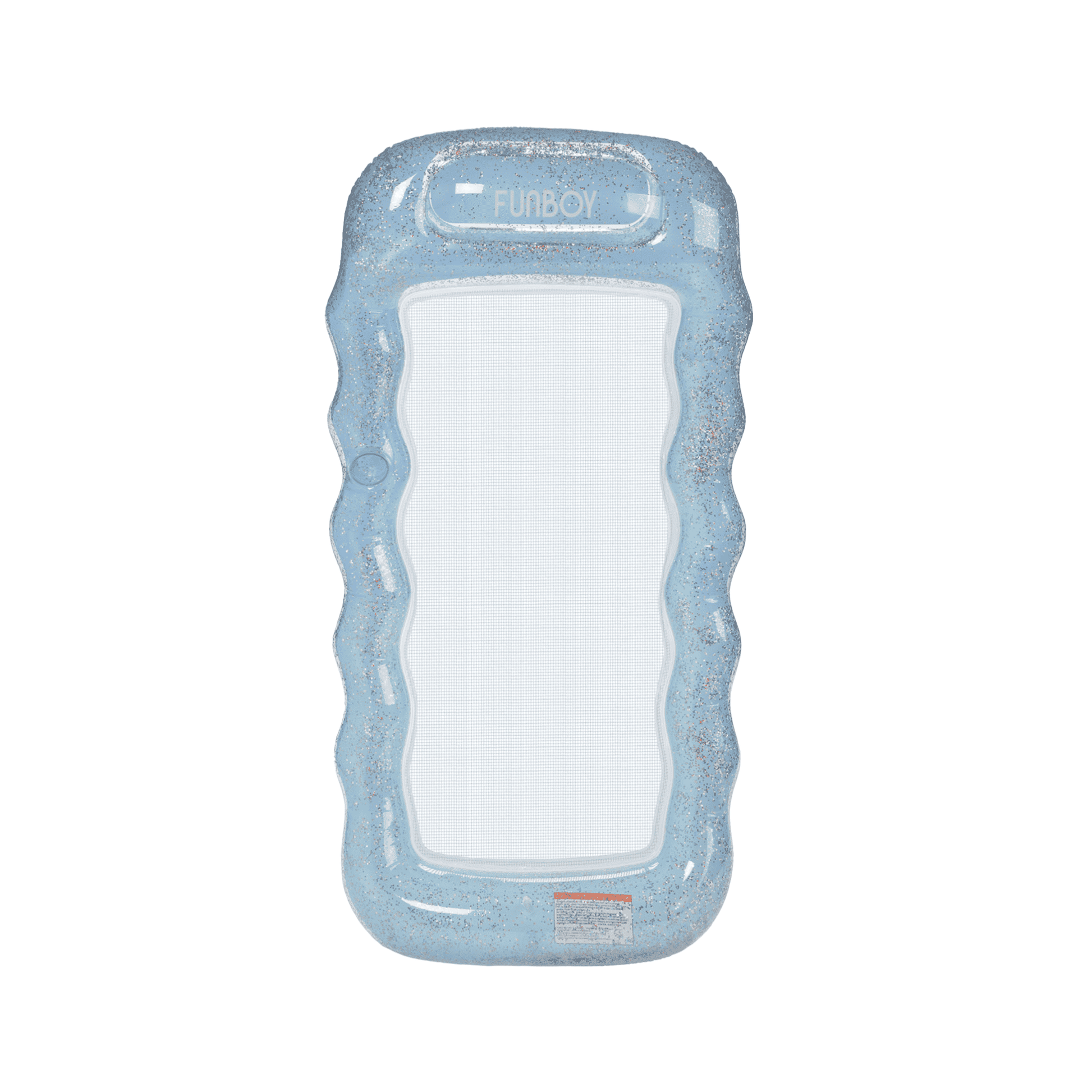 Funboy Best Seller | Mesh Pool Float Lounger, Clear Blue Ombre