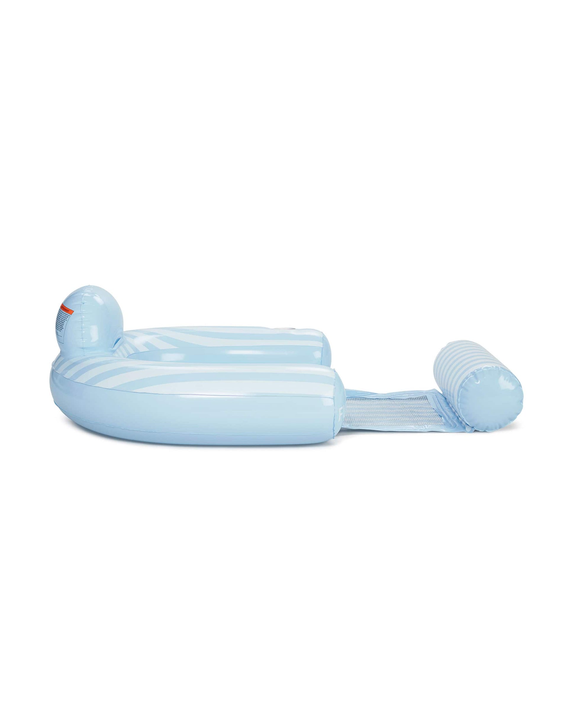 Funboy Exclusive | Blue & White Stripe Coastal Mesh Chair Pool Float