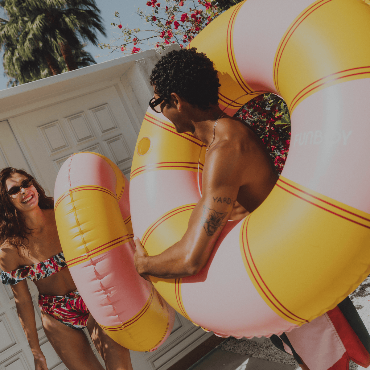 Funboy Popular | Vintage Lux Tube Float