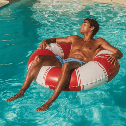 Funboy Best Seller | Red Vintage Lux Tube Float