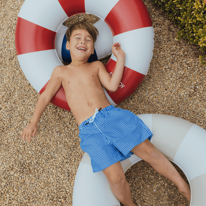 Funboy Recommended | Pool Tubes for Kids: Vintage Kids Tube Float, Red