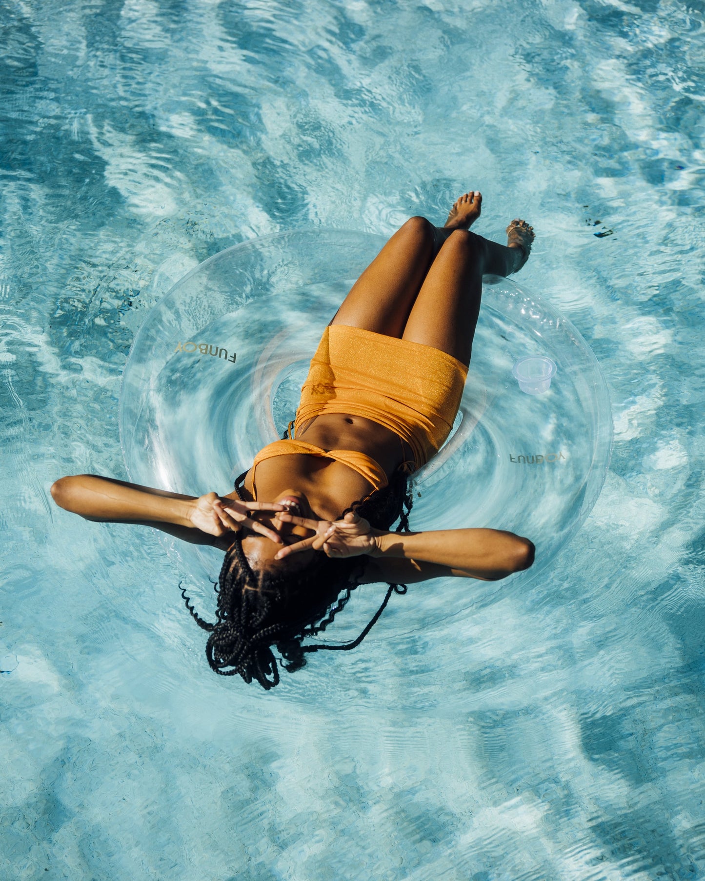 Funboy Signature | Best Tube Pool Floats - Super Clear™