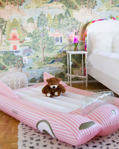 Funboy Signature | Kids Sleepover Bed - Pink Convertible Air Mattress