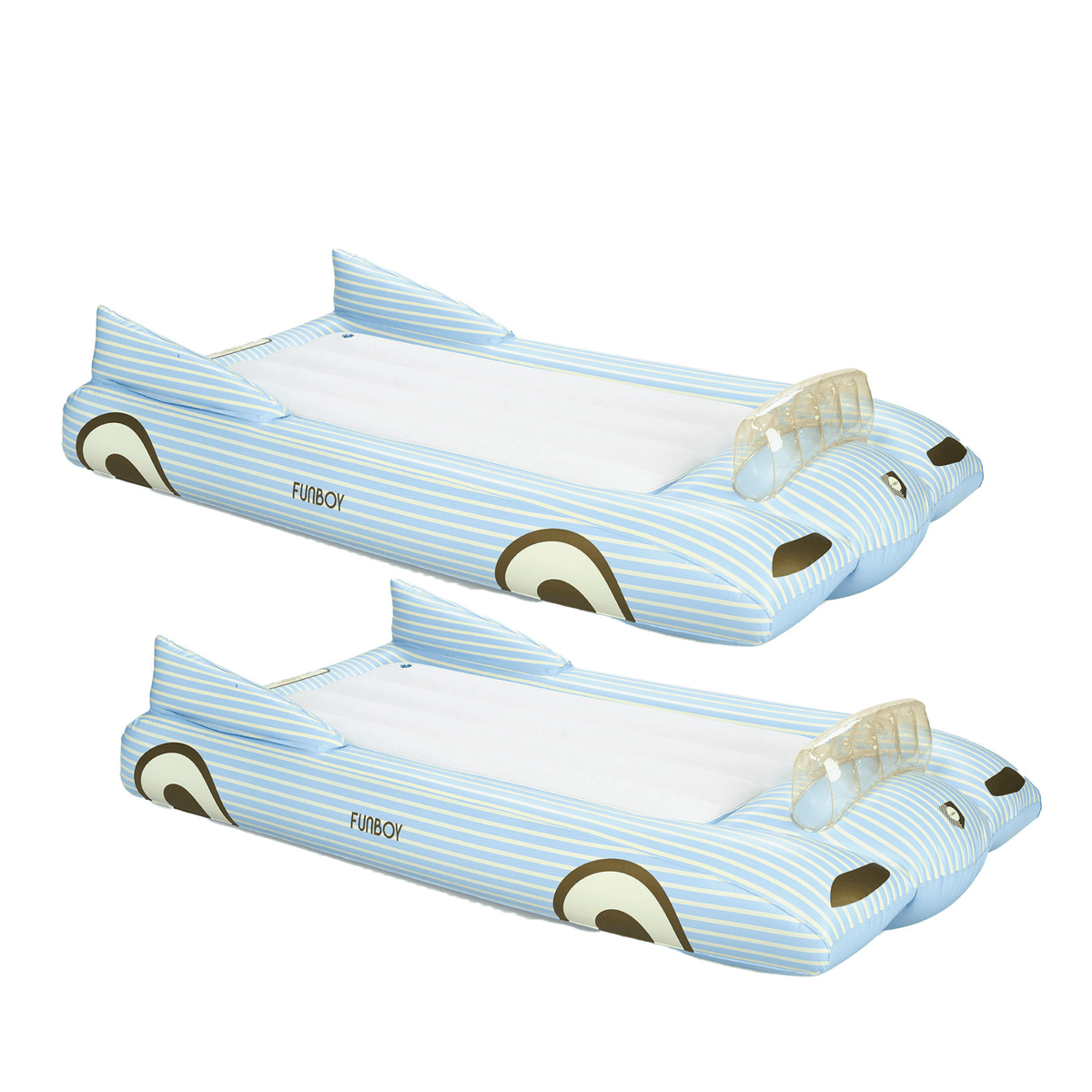 Funboy Classic | Sleepover Beds - Blue Convertible, 2 Pack