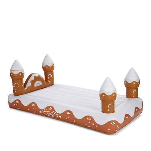 Funboy Classic | Kids Sleepover Bed - Christmas Gingerbread Air Mattress