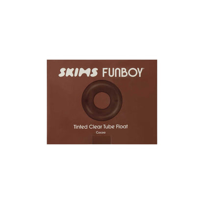 Funboy Popular | SKIMS x FUNBOY Cocoa Clear Tube Float, 46" Inflated w/ Cup Holder