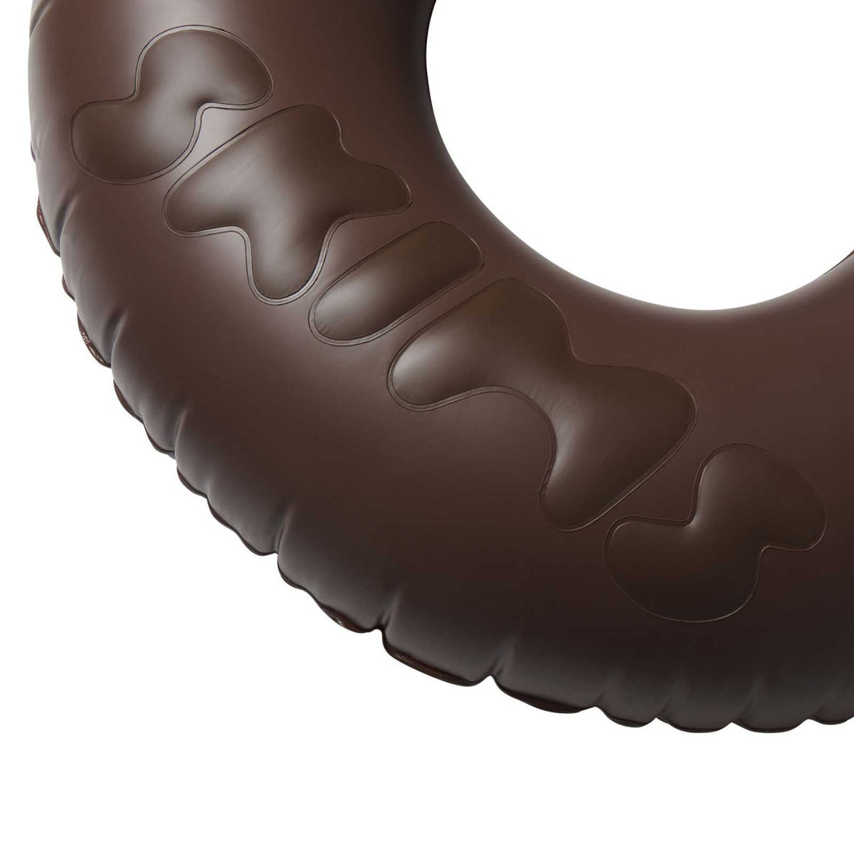 Funboy Best Seller | SKIMS x FUNBOY Cocoa Embossed Tube Float - 46" Inflated w/ cup holder