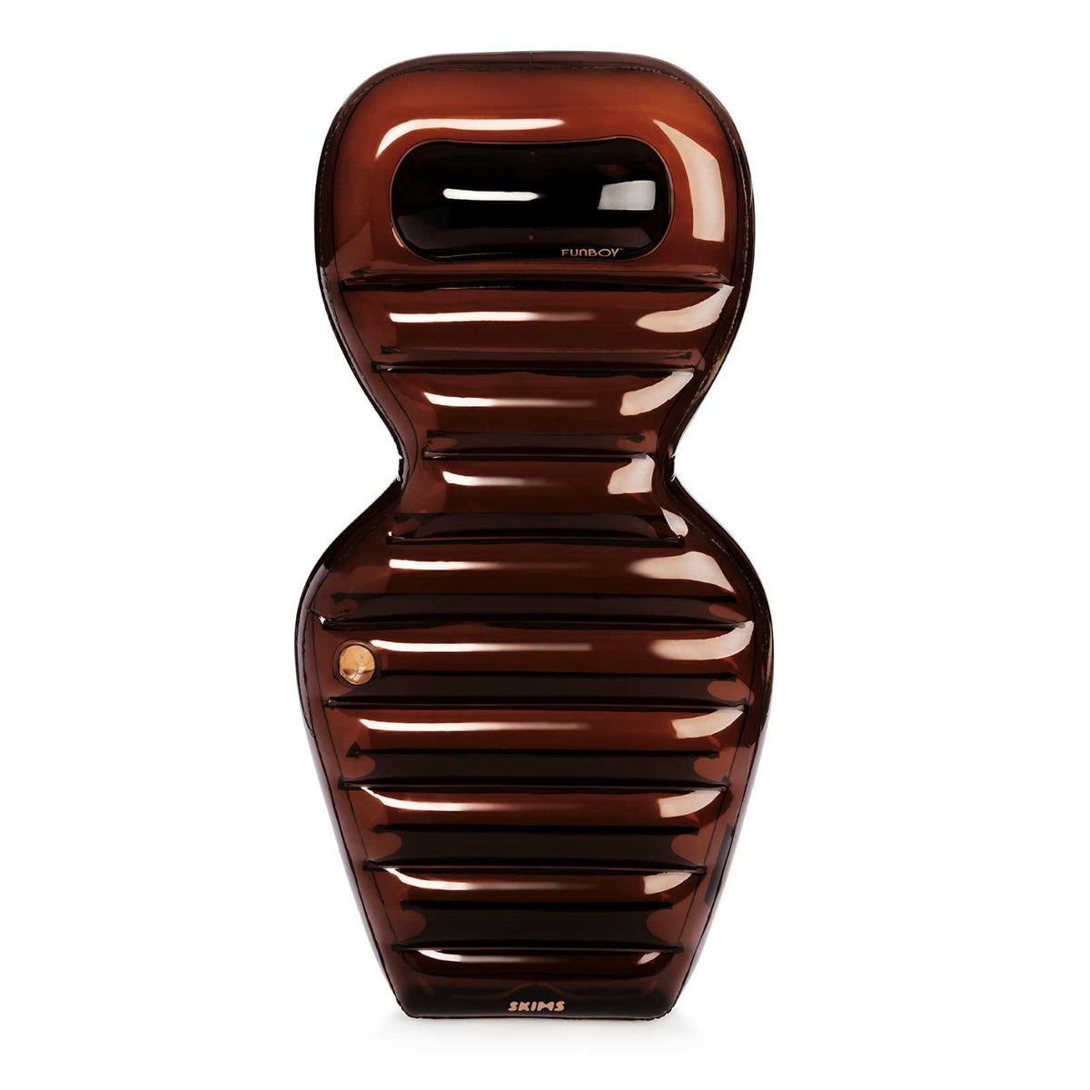 Funboy Exclusive | SKIMS x FUNBOY Cocoa Silhouette Clear Lounger