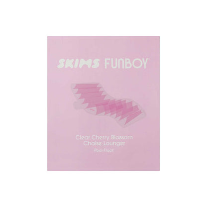 Funboy Signature | SKIMS x FUNBOY Cherry Blossom Clear Chaise Lounger
