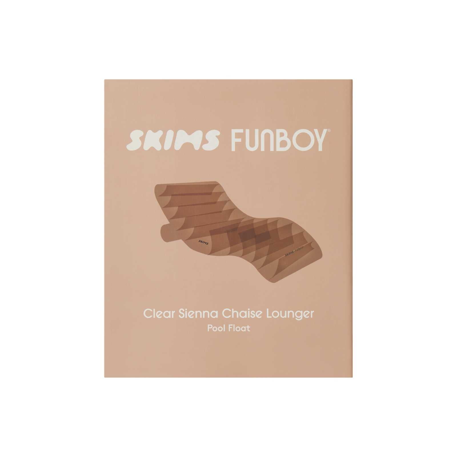 Funboy Classic | SKIMS x FUNBOY Sienna Clear Chaise Lounger