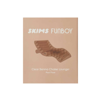 Funboy Classic | SKIMS x FUNBOY Sienna Clear Chaise Lounger