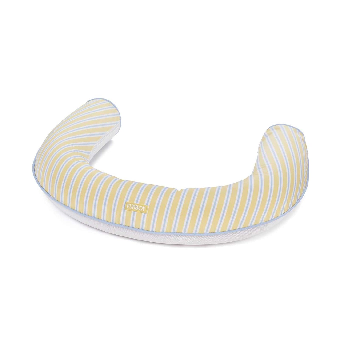 Funboy Popular | Fabric Covered Pool Noodle - Yellow, Blue & White