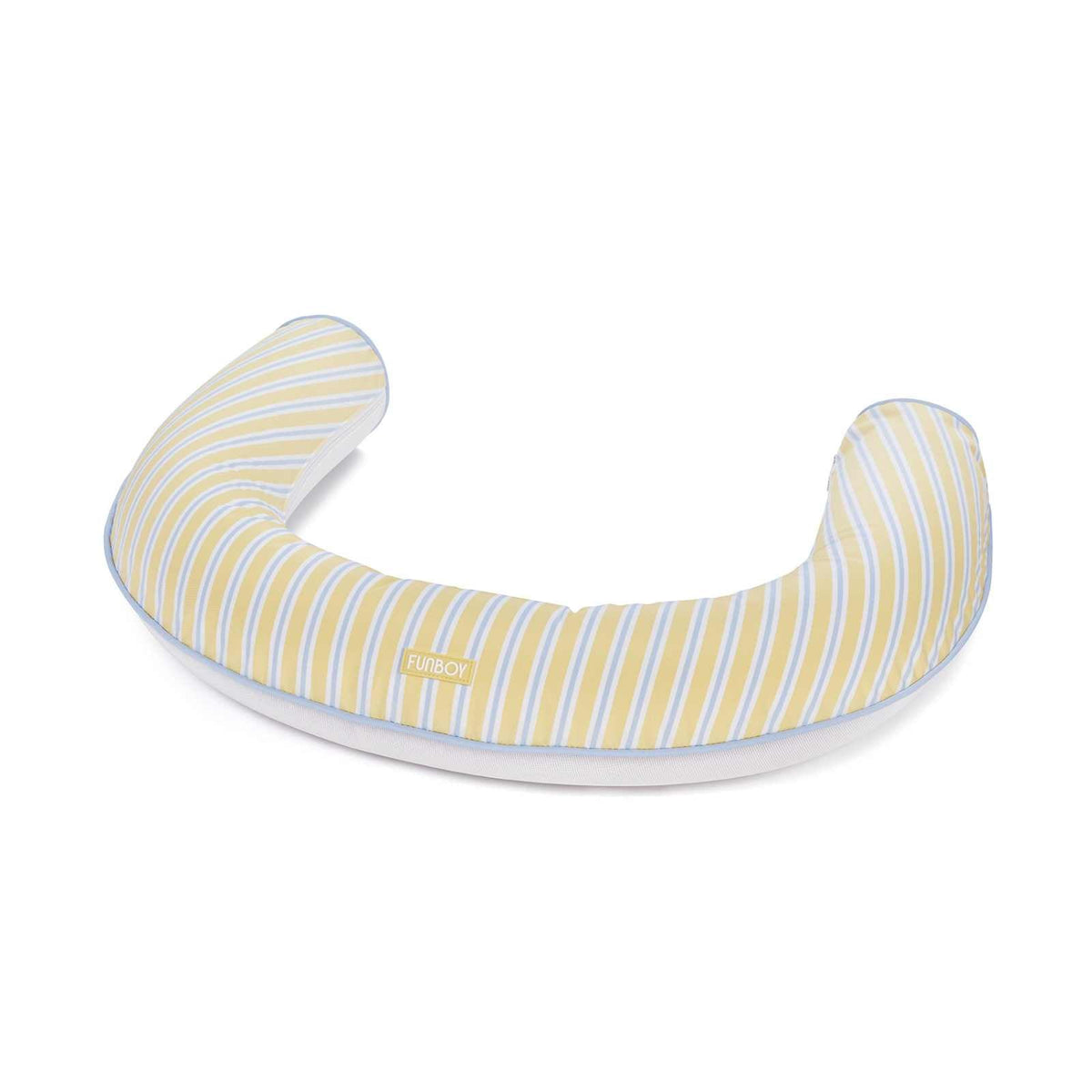 Funboy Popular | Fabric Covered Pool Noodle - Yellow, Blue & White