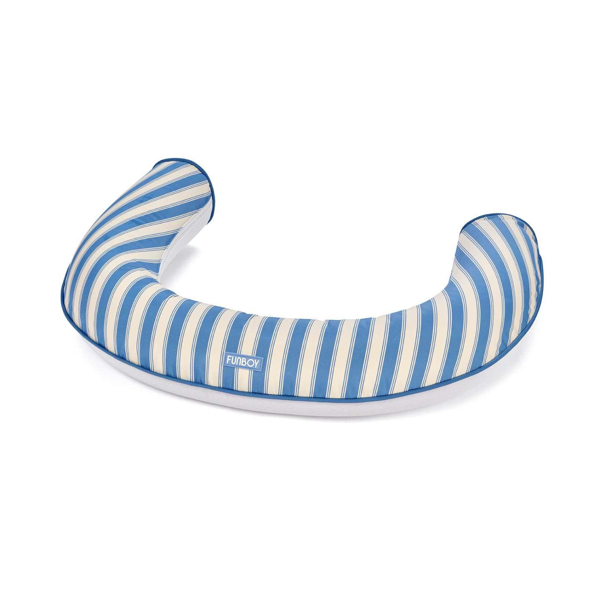 Funboy Popular | Fabric Covered Pool Noodle - Denim Blue & White