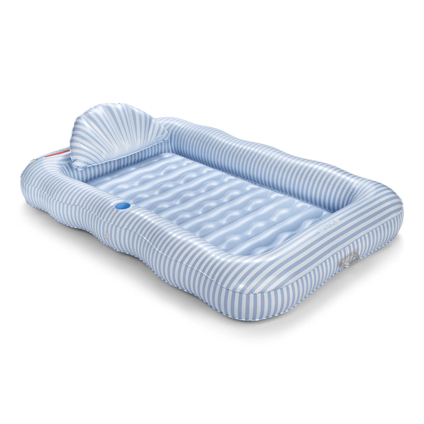 Funboy Best Seller | Tanning Pool Lounger: Blue & White Stripes